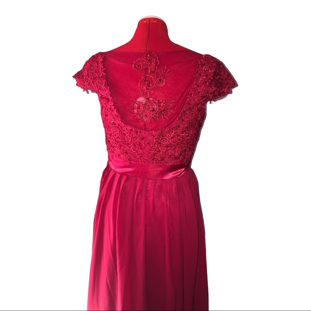 Red Event Gown - image 4